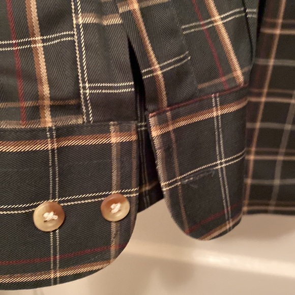 Jos A Bank Olive Green Button Down Collar Shirt - Large - Picture 4 of 7